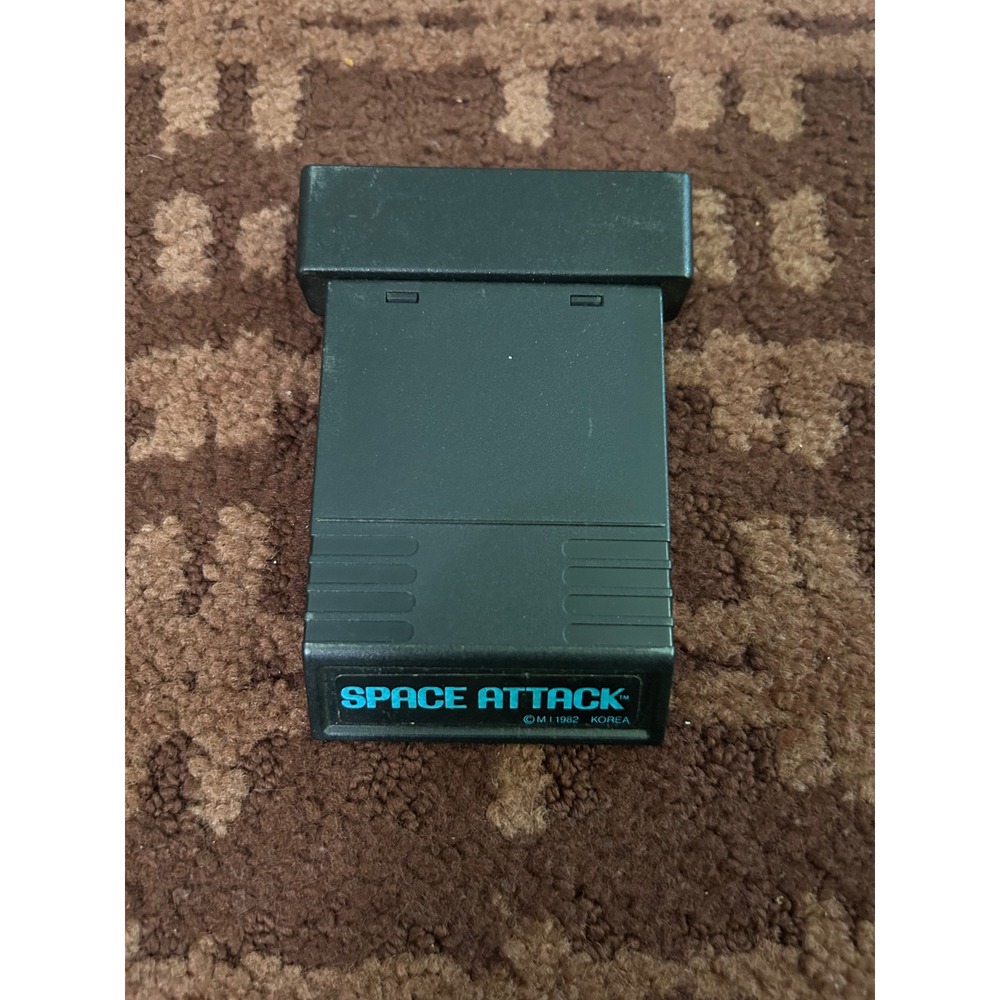 Mattel Intellivision Space Attack Video Game Cartridge 1982 Vintage‎ Retro Korea